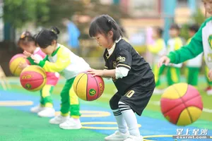 篮球基础训练动作拍球视频